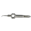 Forrester Cruved Serrated Tip Forcep